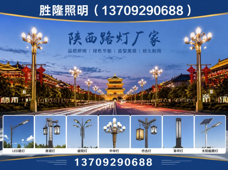 阎良区陕西路灯厂家展示图